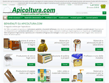 Tablet Screenshot of apicoltura.com